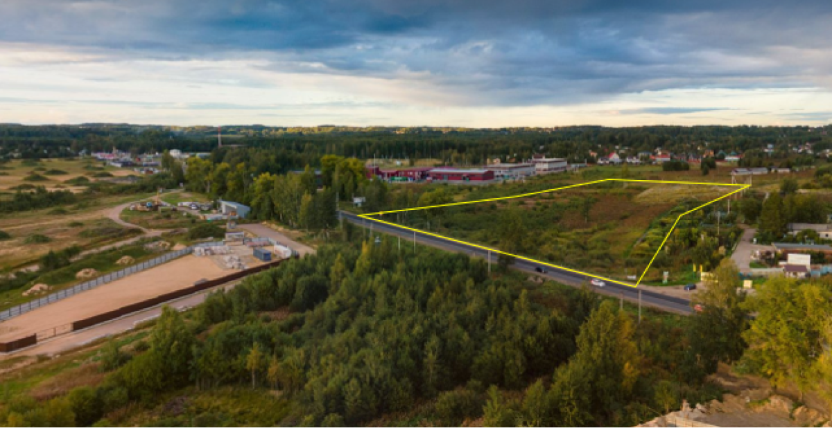 Земельный участок в Разметелево 1.2Га