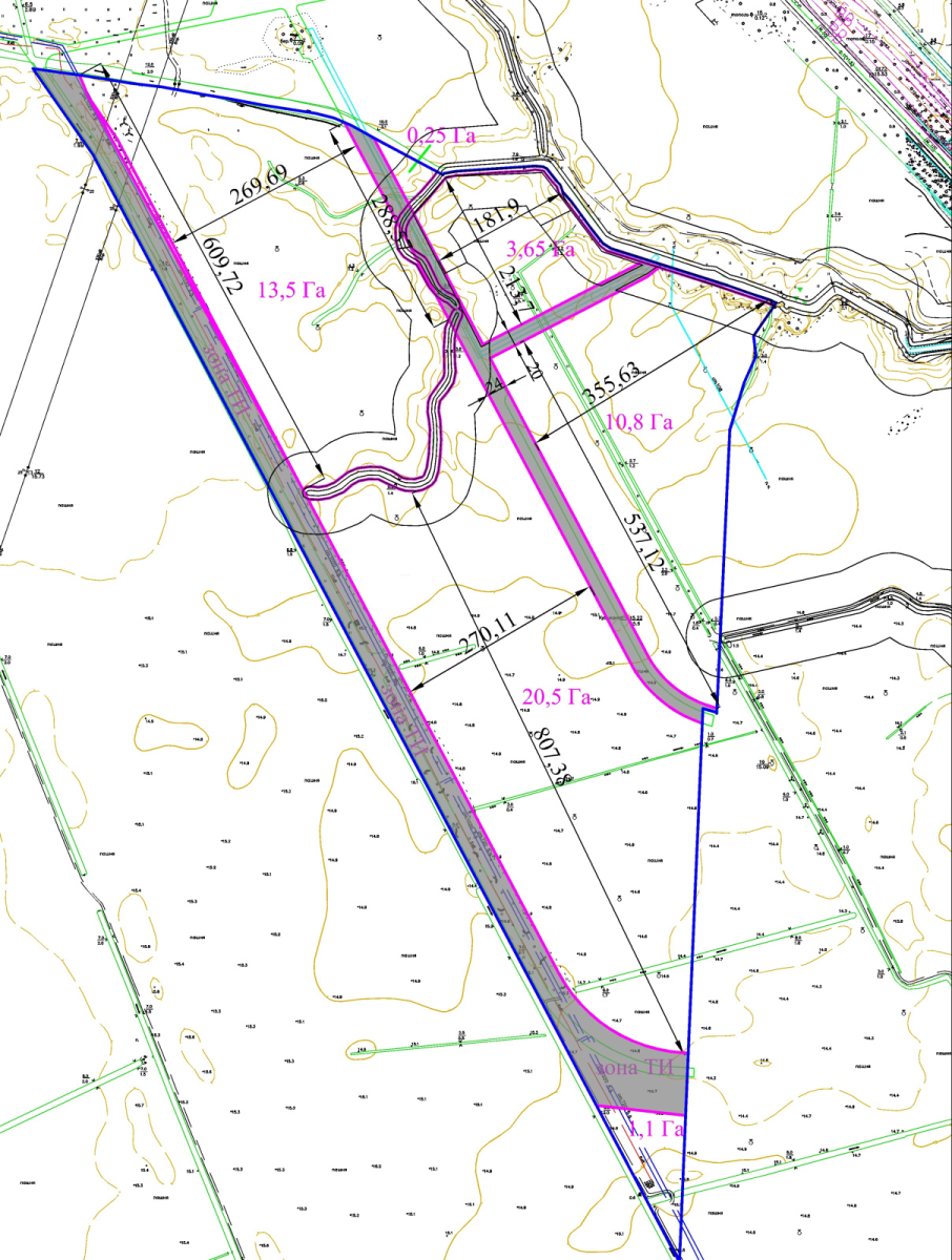 Участок в промзоне "Шушары-3"