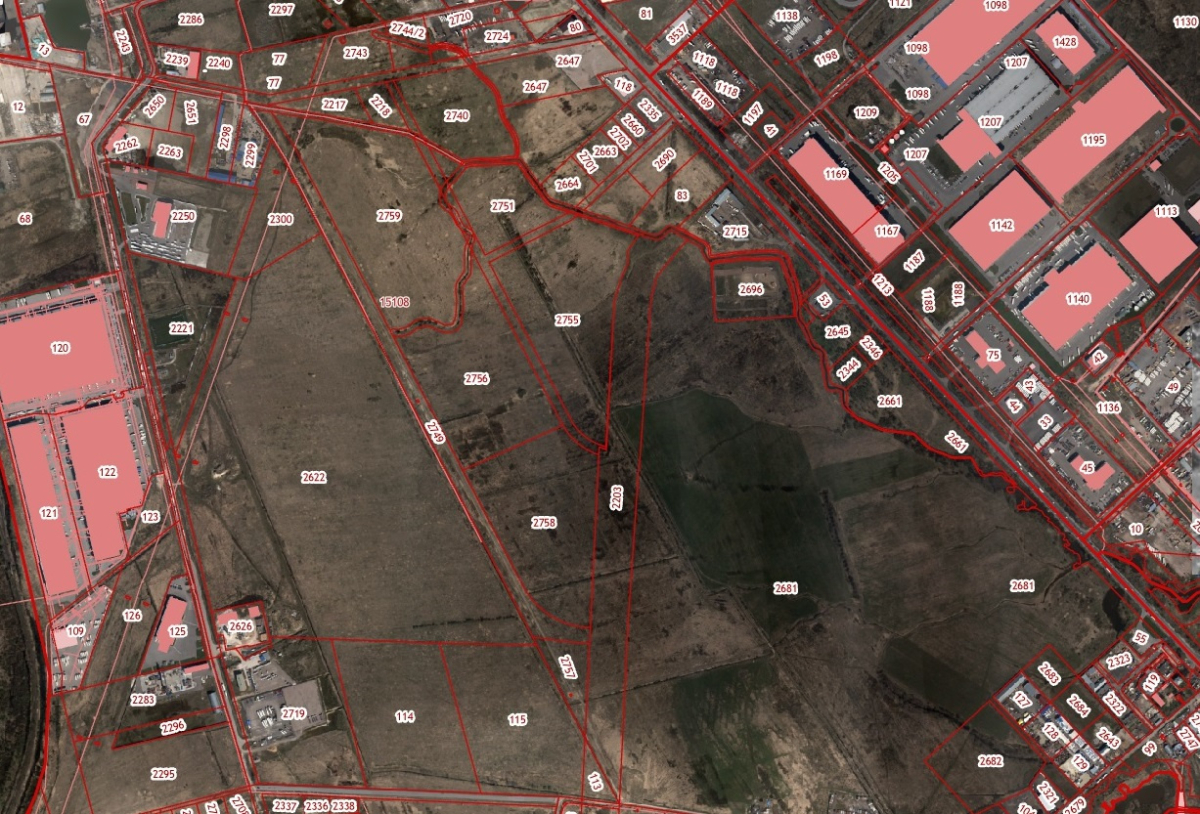Участок в промзоне "Шушары-3"