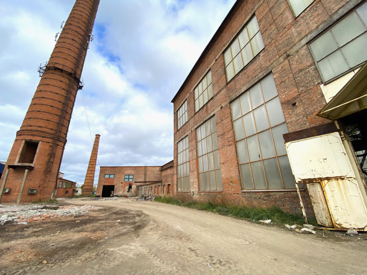 Склад открытого хранения в Колпино