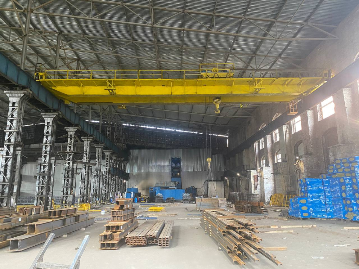 на территории Ижорских заводов