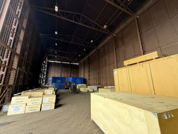 Склад открытого хранения на Турухтанных островах