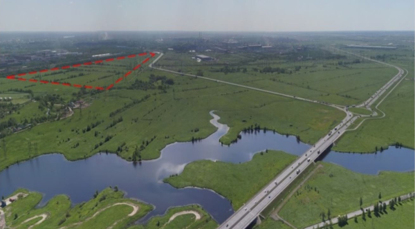 Массив промназначения на Усть-Ижорском шоссе