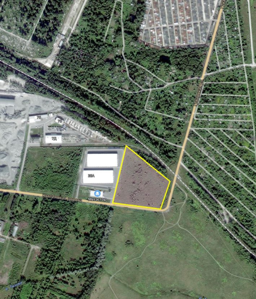 Земельный участок промназначения на Катлинской дороге